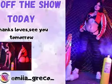 Chaturbate Live Porn of mia_greco_